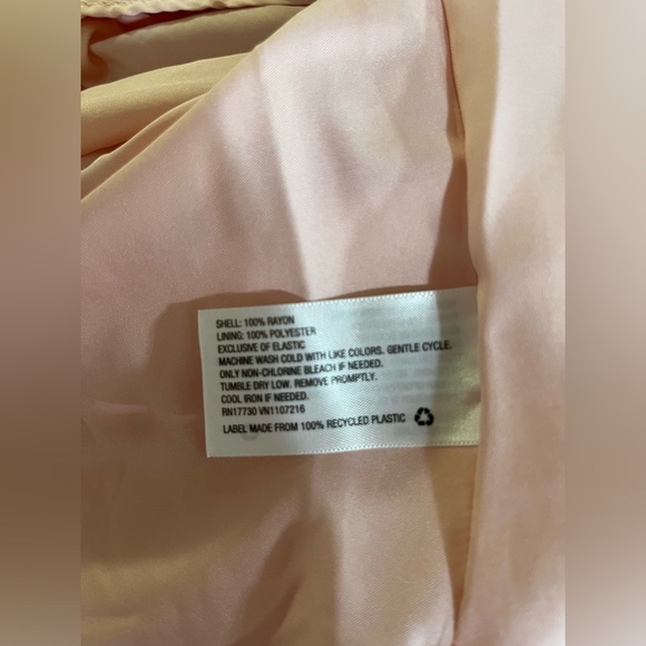 Isabel maternity dress size XXL peach sleeveless - Picture 6 of 6